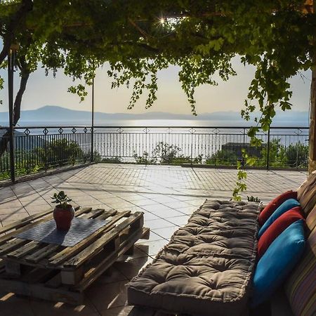 Coastal Stone Residence With Spectacular Scenery Kitriaí Eksteriør bilde